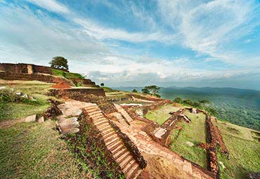 Ruins in Sigiriya Lion Rock