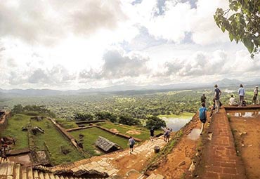 View from Sigiriya Lion Rock