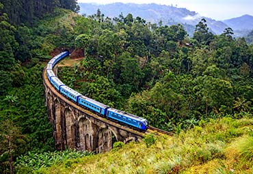 Train Journey in Sri Lanka