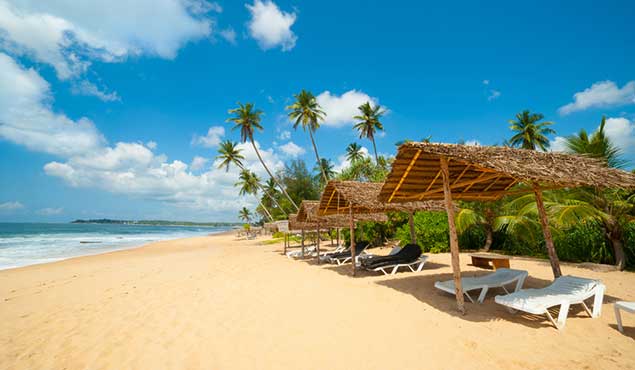 Beach Leisure in Sri Lanka